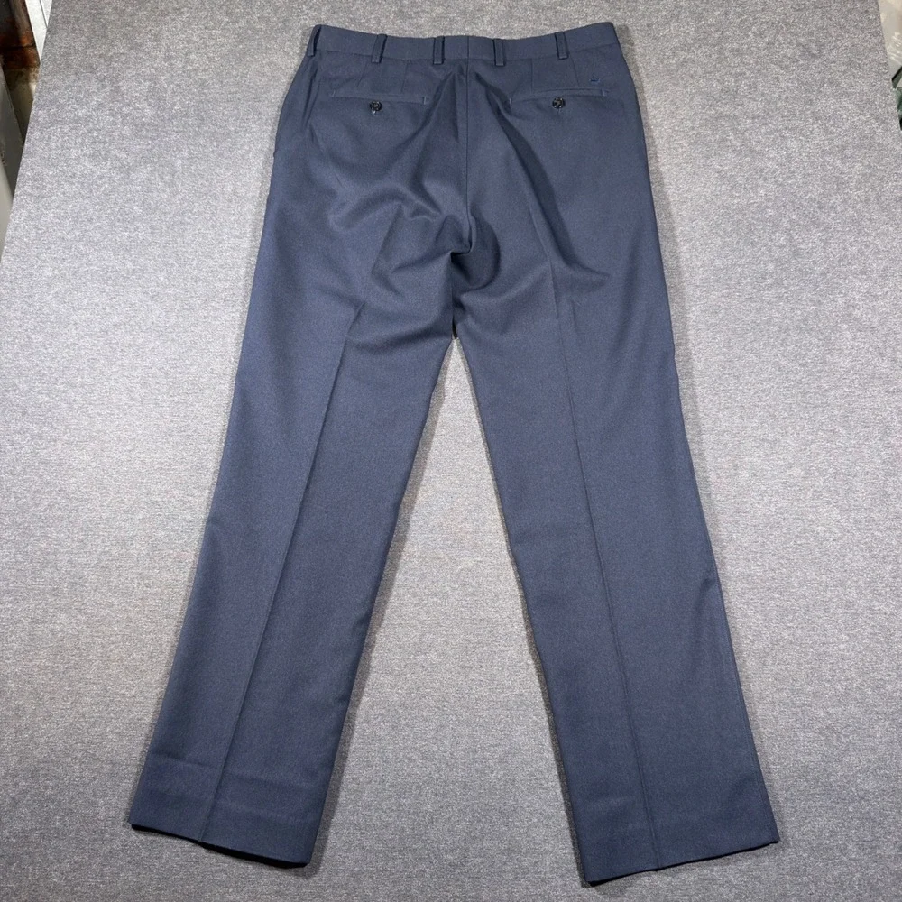 Peter Millar Pants Mens 34x32 Navy Blue Crown Sport Performance Dress Trousers
